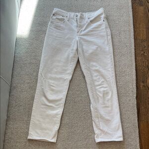 J. Crew Off-White Denim Jeans